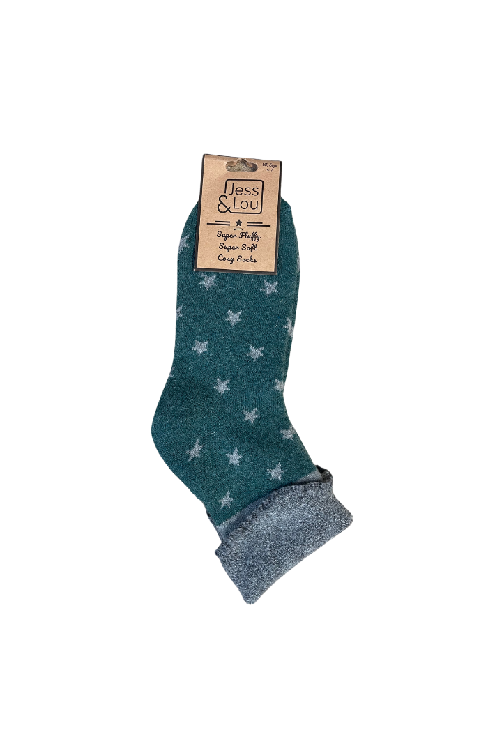 Super Star Super Cosy Cuff Socks