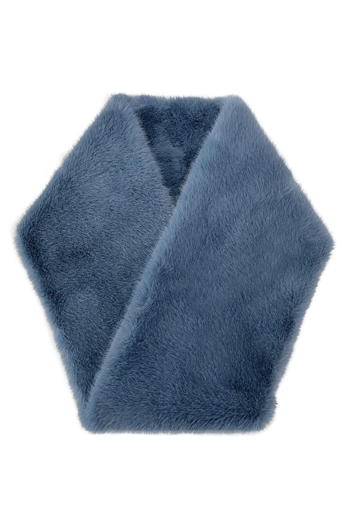 Soft Plain Faux Fur Snood