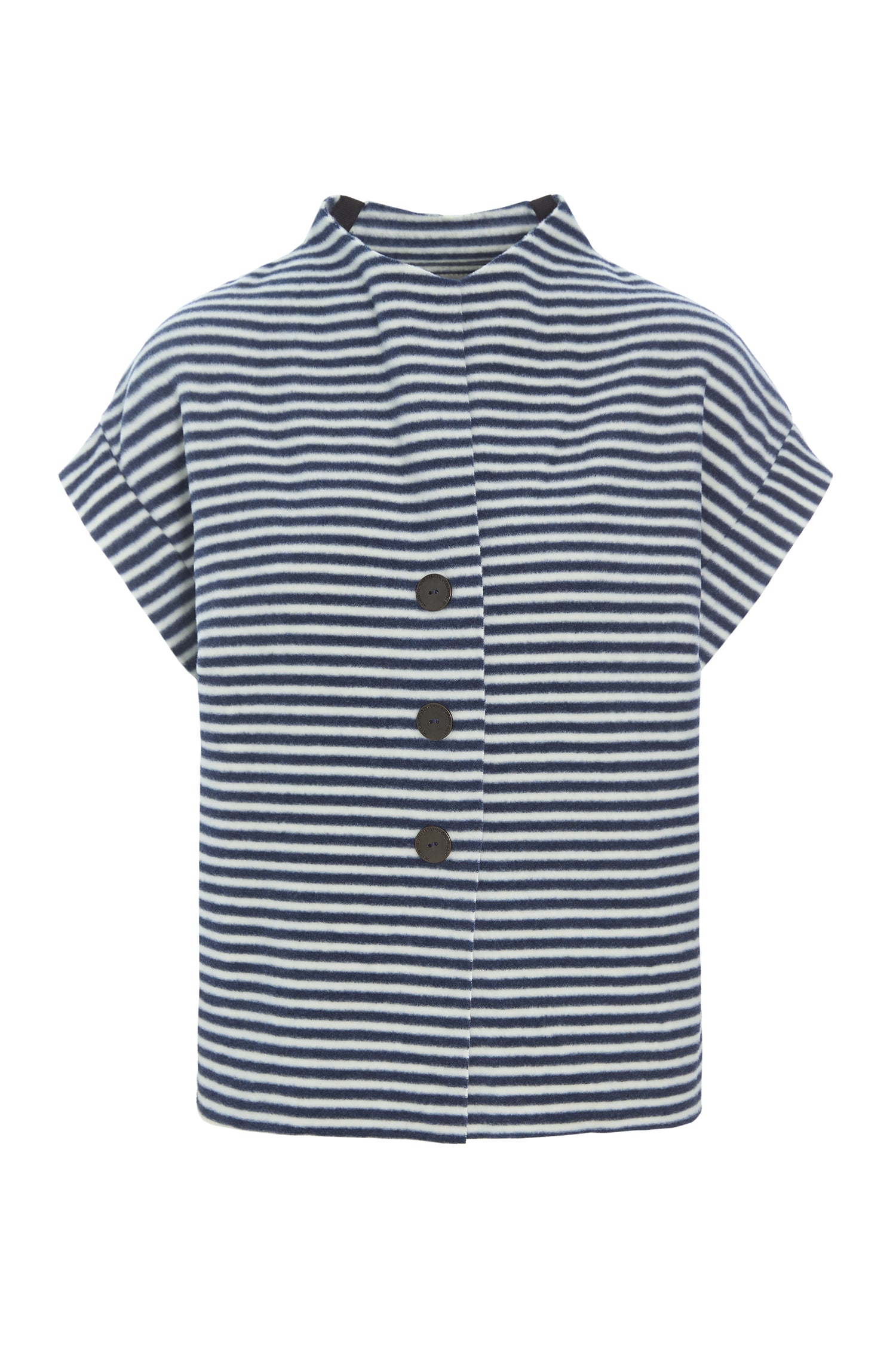 Henriette Steffensen 7170 Vest Denim Stripes