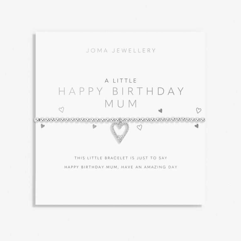 Joma Jewellery 'Happy Birthday Mum' A Little Bracelet