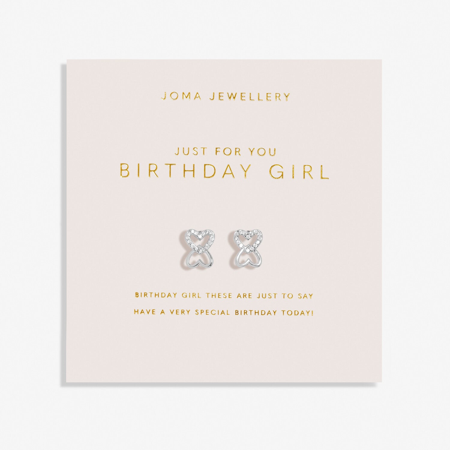 'Just For You Birthday Girl' Forever Yours Earrings