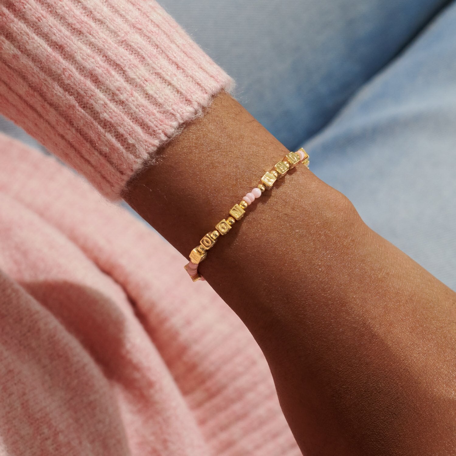 Joma Jewellery Happy Little Moments Bracelet ' Love You To The Moon And Back '