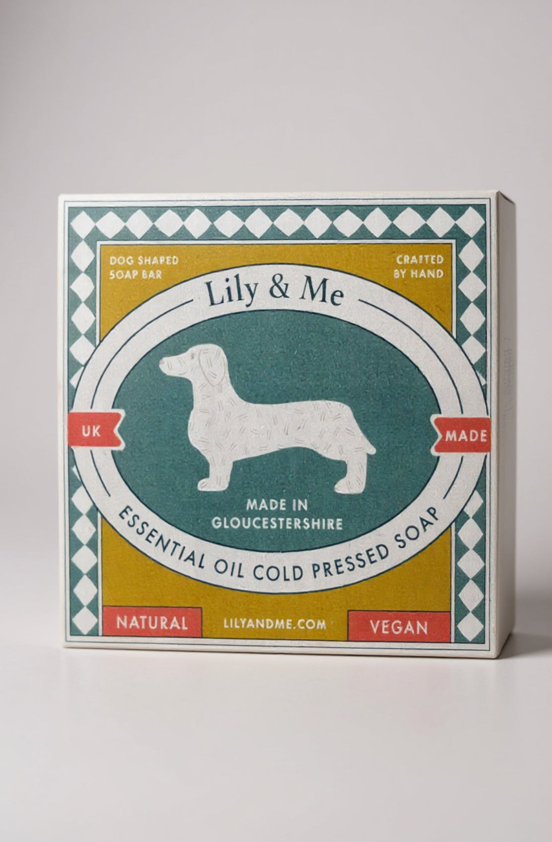Lily And Me Dachshund Soap Gift Box