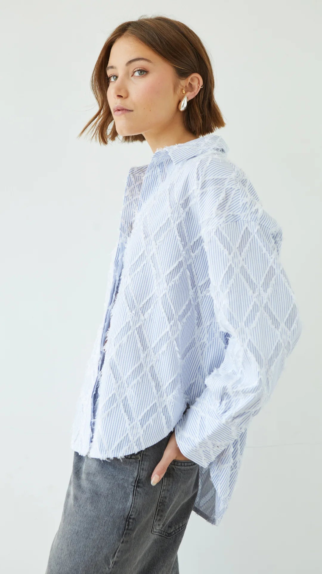 Marlow Shirt Blue Stripe