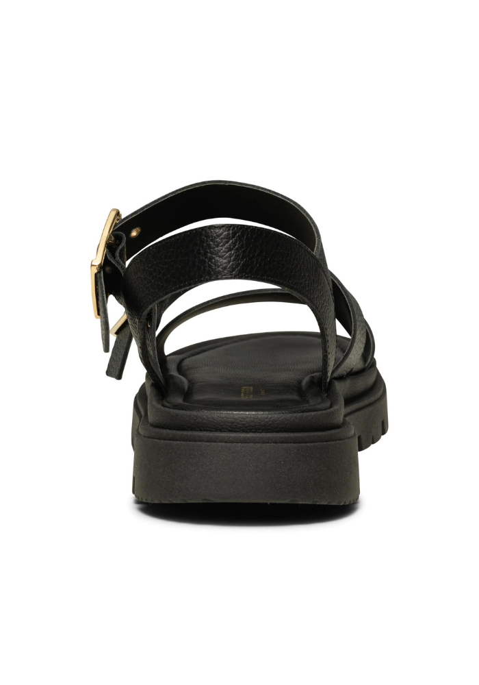 Rebecca Buckle Leather Sandal