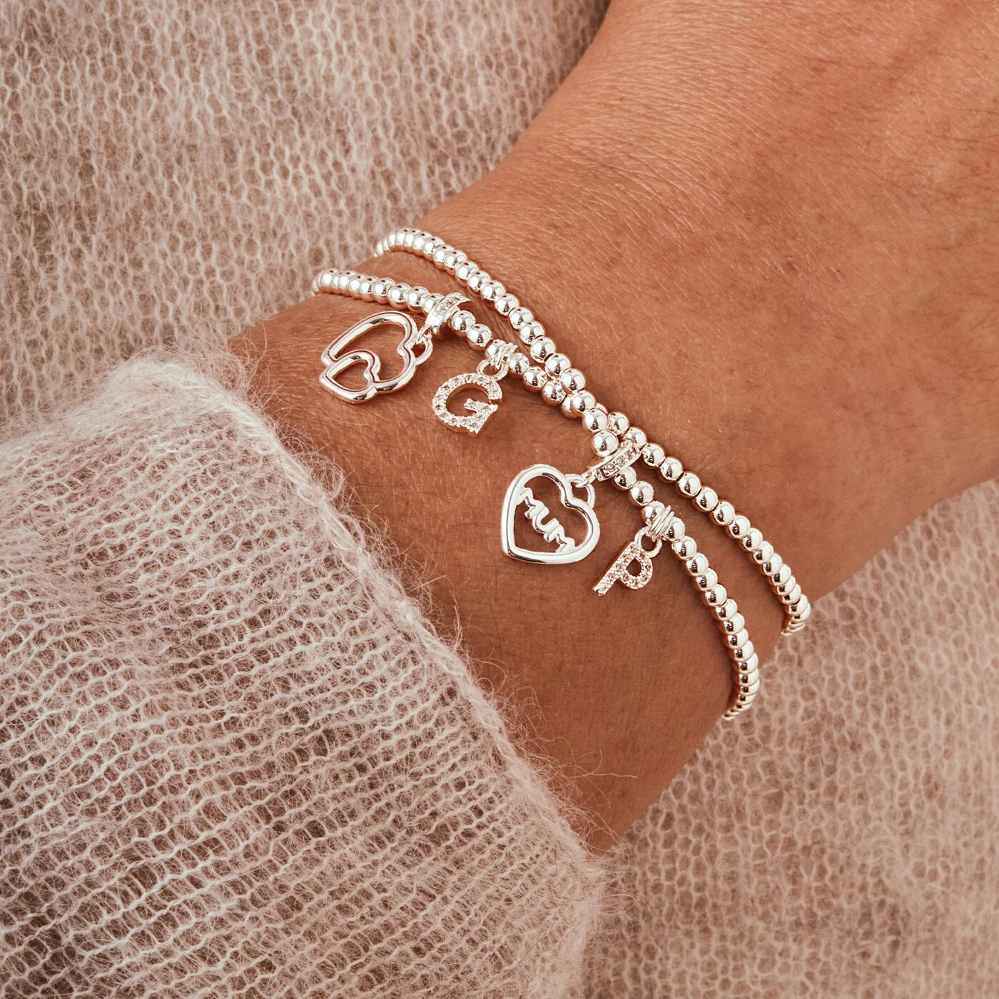 Joma Jewellery Infinity Bracelet ' Wonderful Mum ' Linked