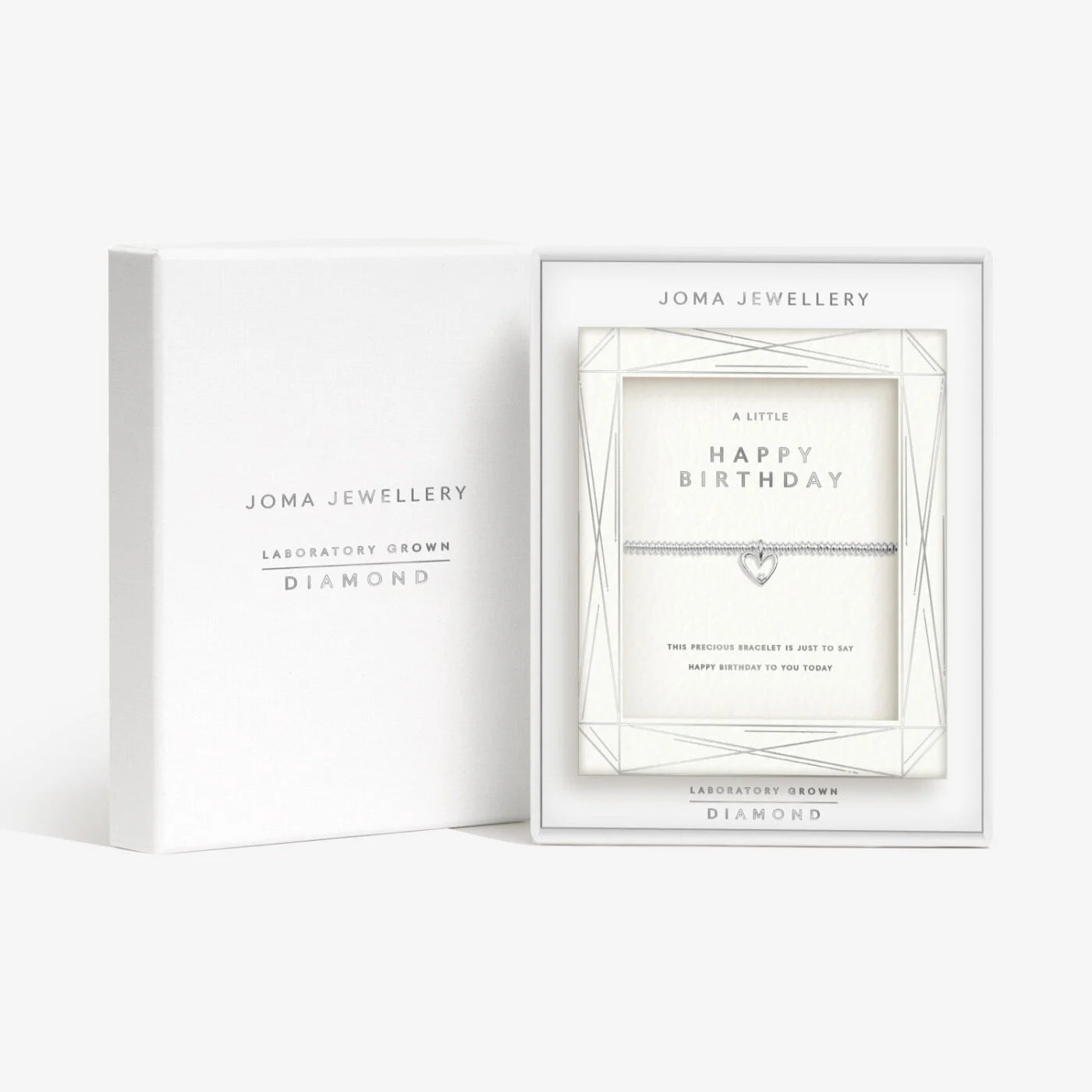 Joma Jewellery Bracelet Laboratory Grown Diamond A Little 'Happy Birthday'