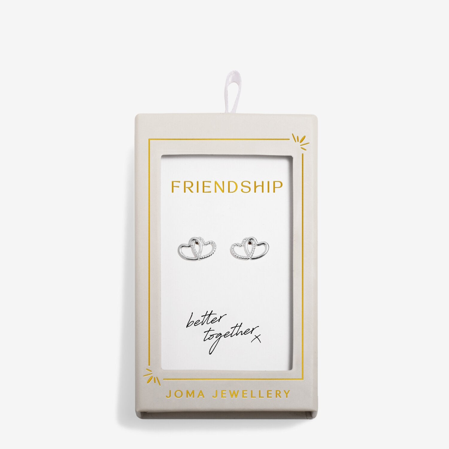 Joma Jewellery Stud Earrings Moments To Shine 'Friendship'