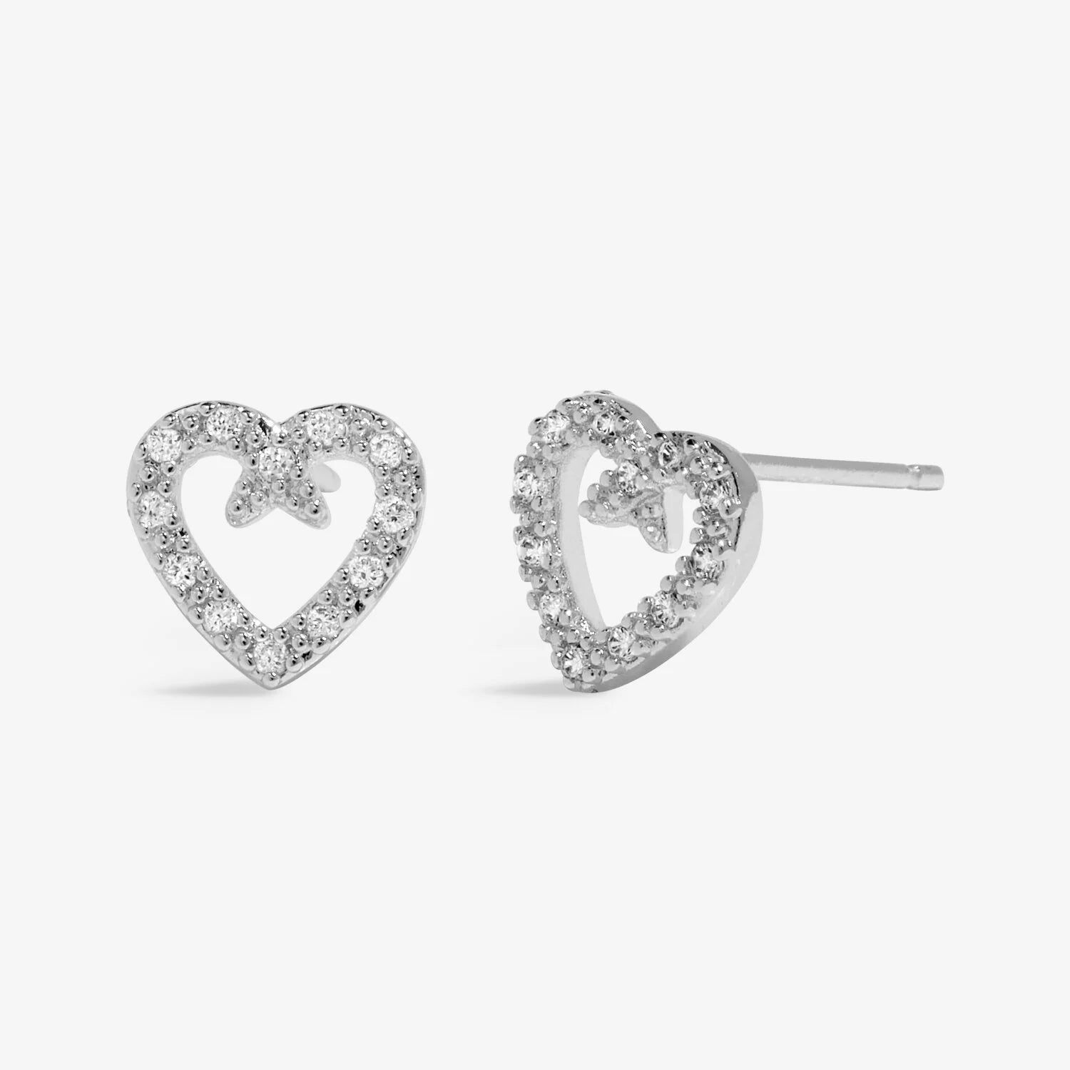 Joma Jewellery Stud Earrings Moments To Shine 'With Love'