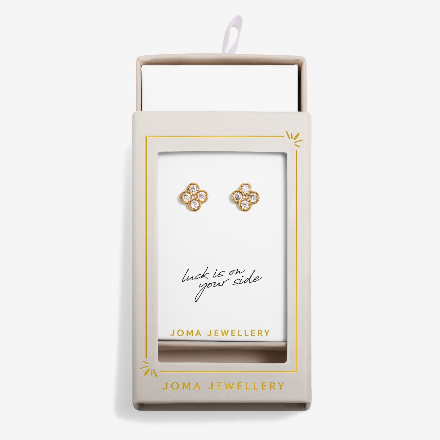 Joma Jewellery Stud Earrings Moments To Shine 'Luck'