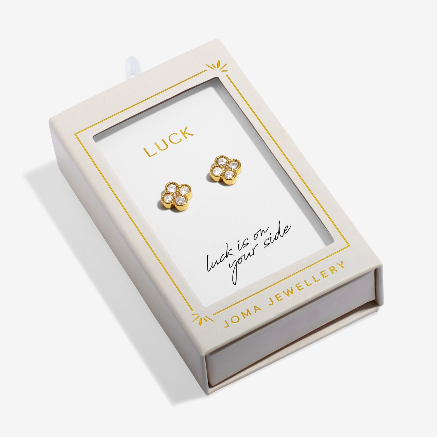 Joma Jewellery Stud Earrings Moments To Shine 'Luck'