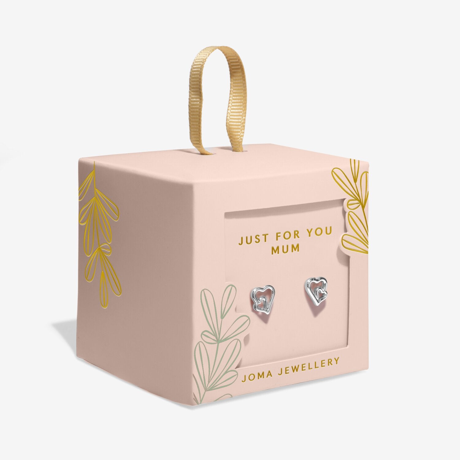 Joma Jewellery Stud Earrings Mother's Day Earring Box 'Just For You Mum'