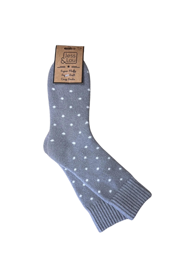 Delightful Dots Ribbed Socks