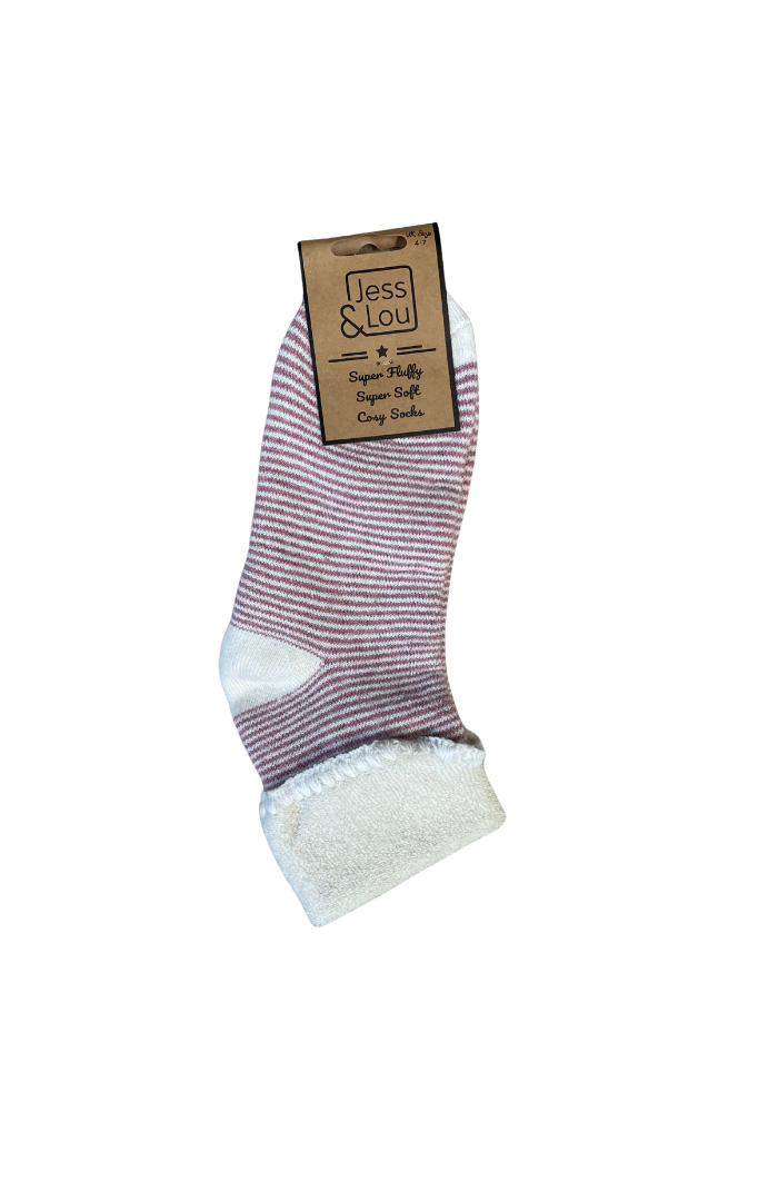 Striped Super Cosy Cuff Sock