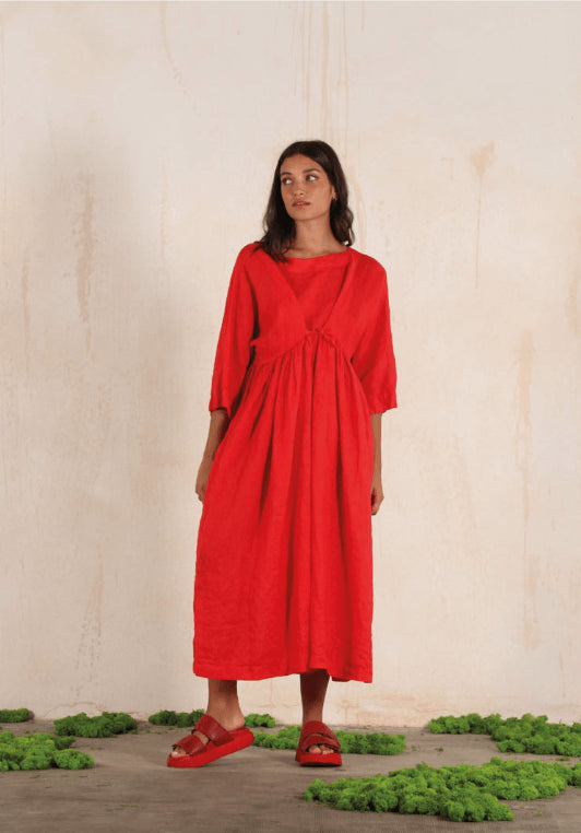 Affresco Linen Dress