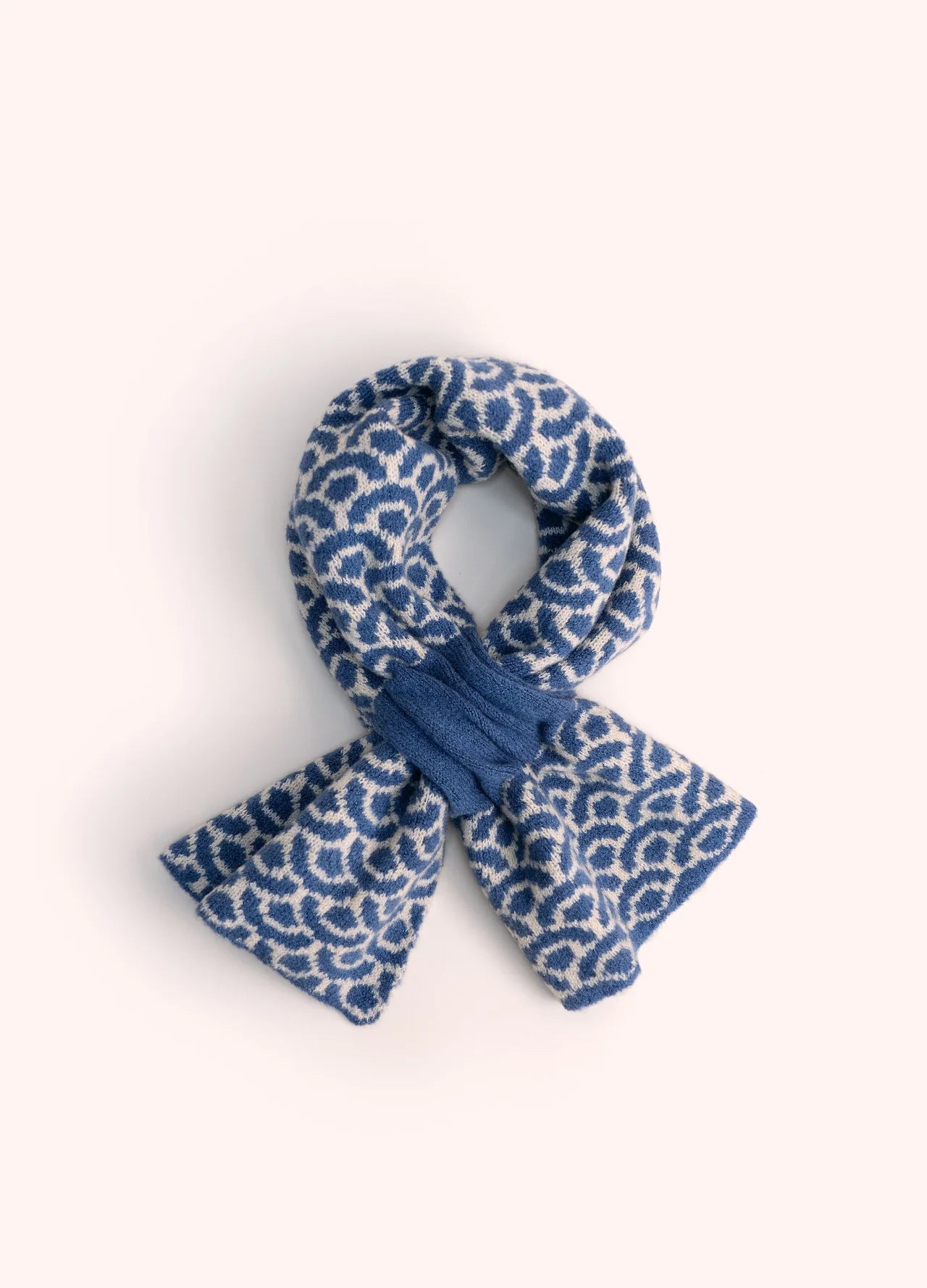 Powder AW26 Agatha Scarf in Denim Mix