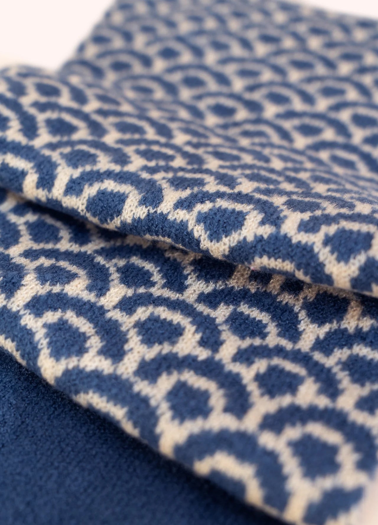 Powder AW26 Agatha Scarf in Denim Mix
