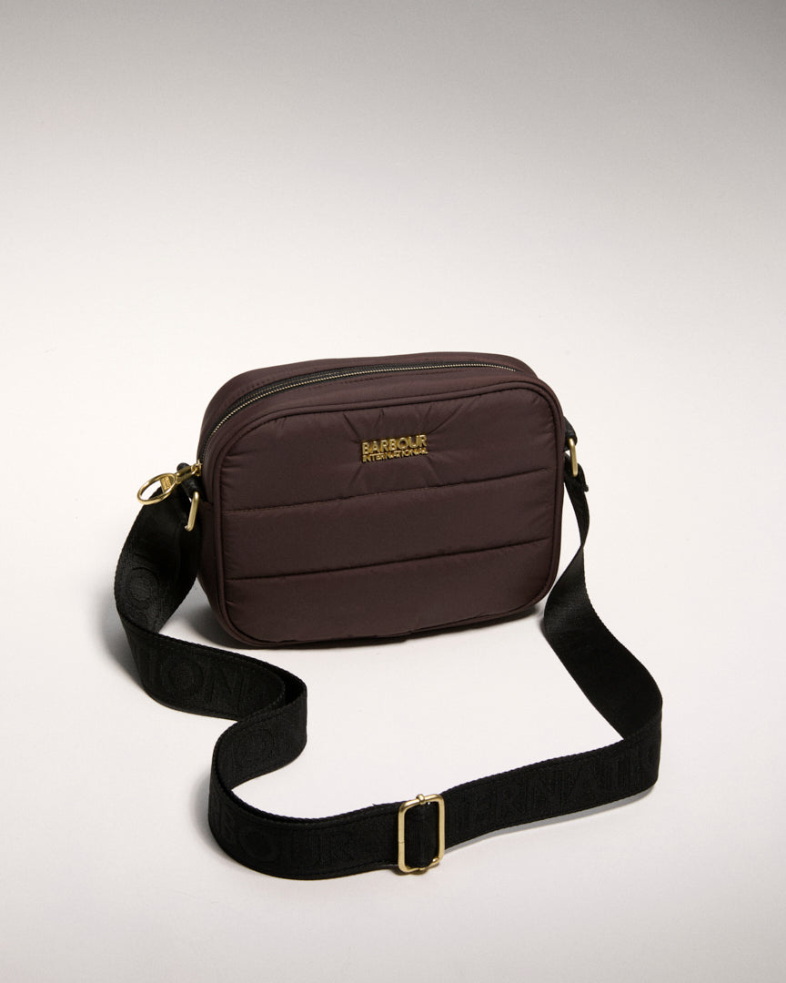 Barbour International Monaco Baffle Quilt Crossbody Bag