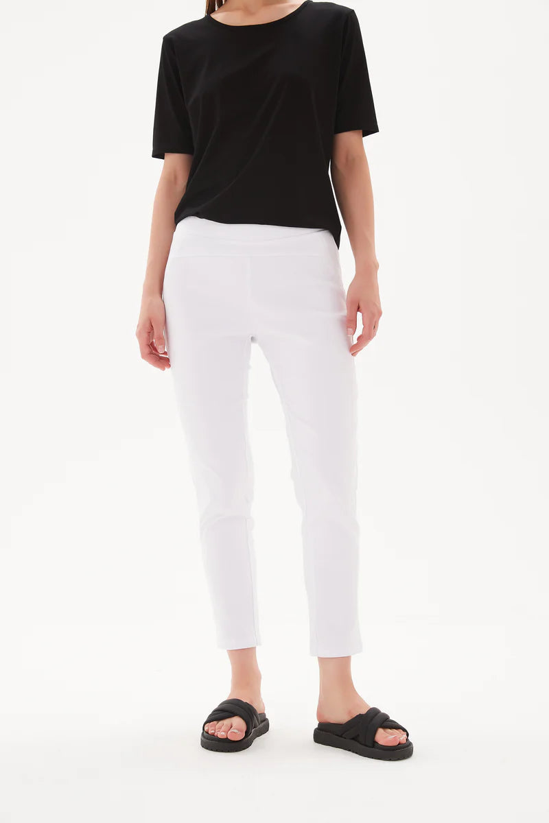 Straight Crop Pant High Ankle