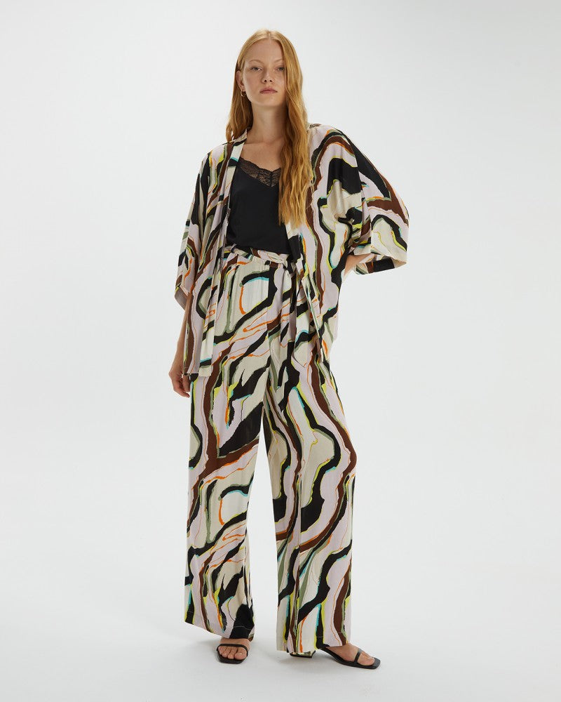 Andam Wild Print Pants