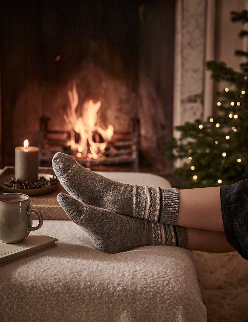 Barbour Anaise Fair Isle Socks