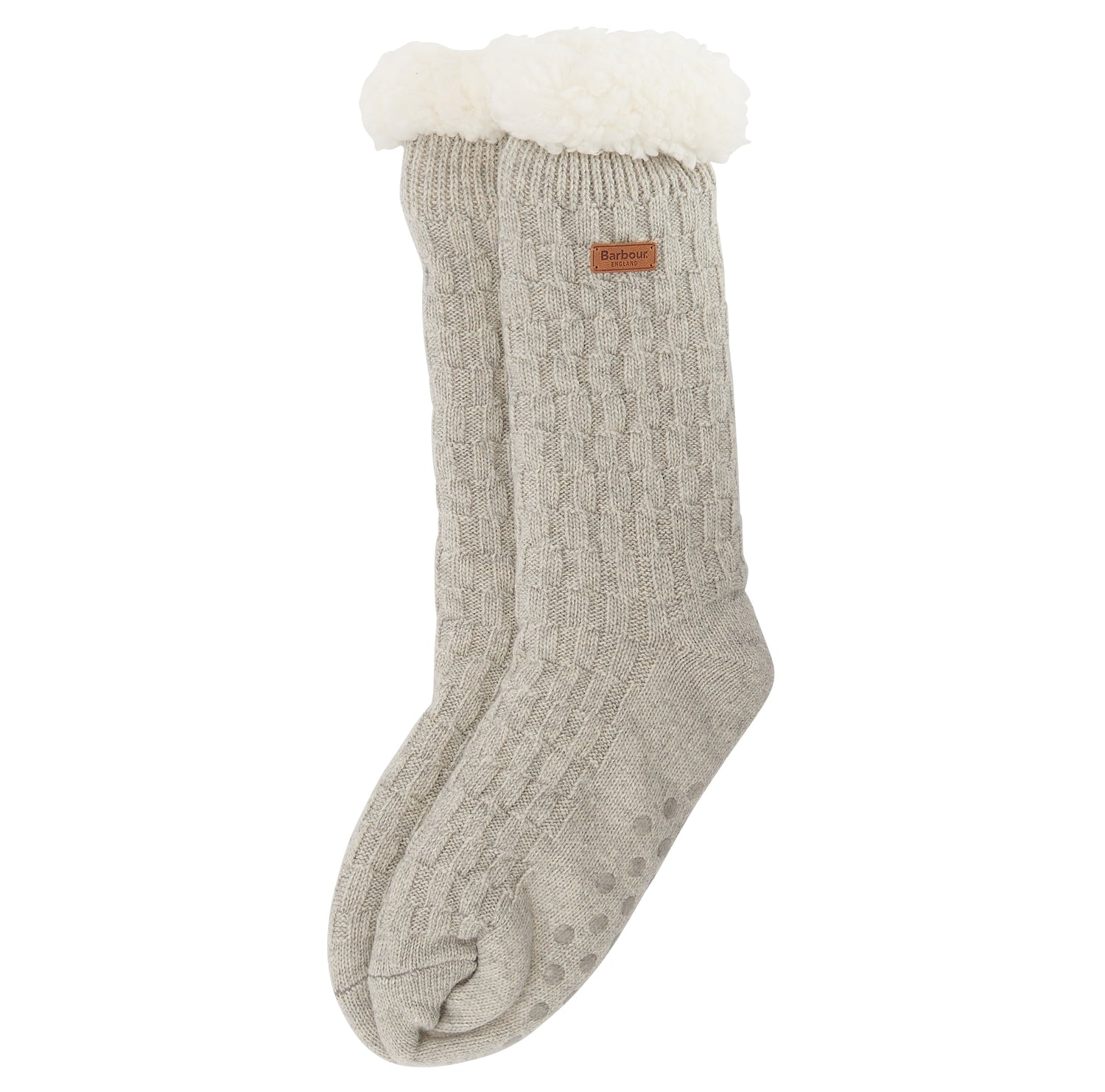 Barbour Cable knit Lounge Socks