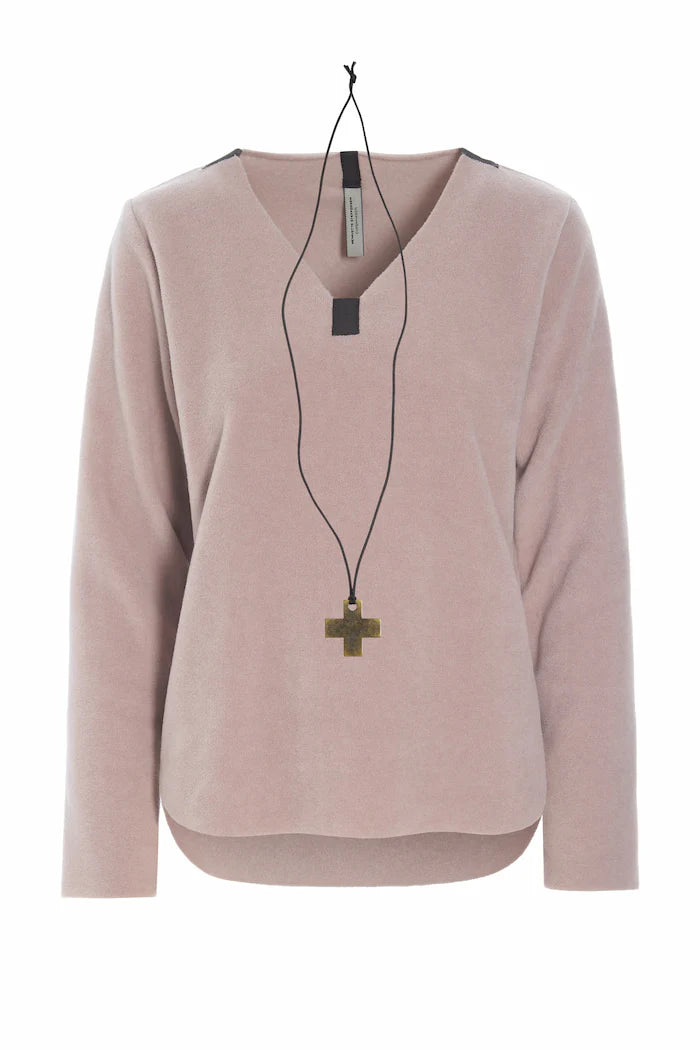 Henriette Steffensen Blouse & X Necklace