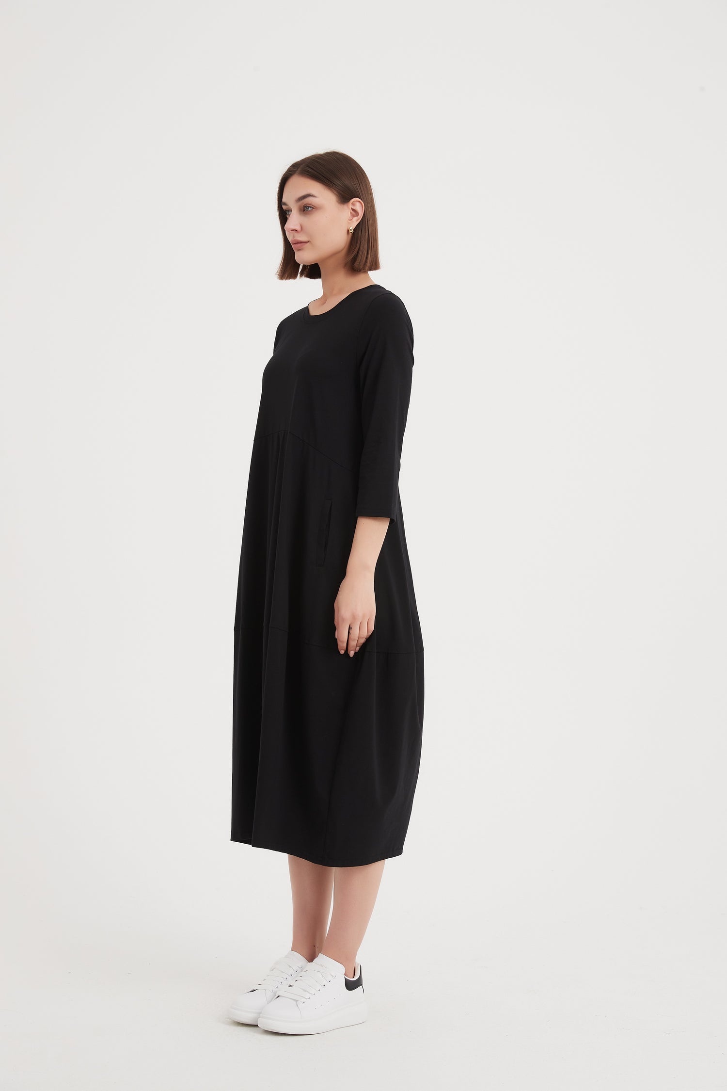 Ovoid Jersey Dress New