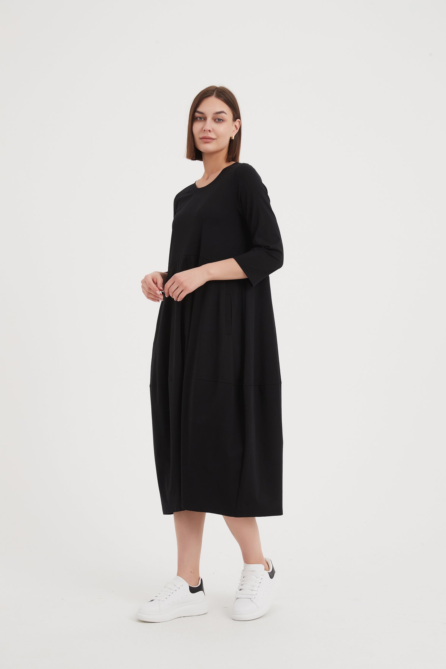 Ovoid Jersey Dress New