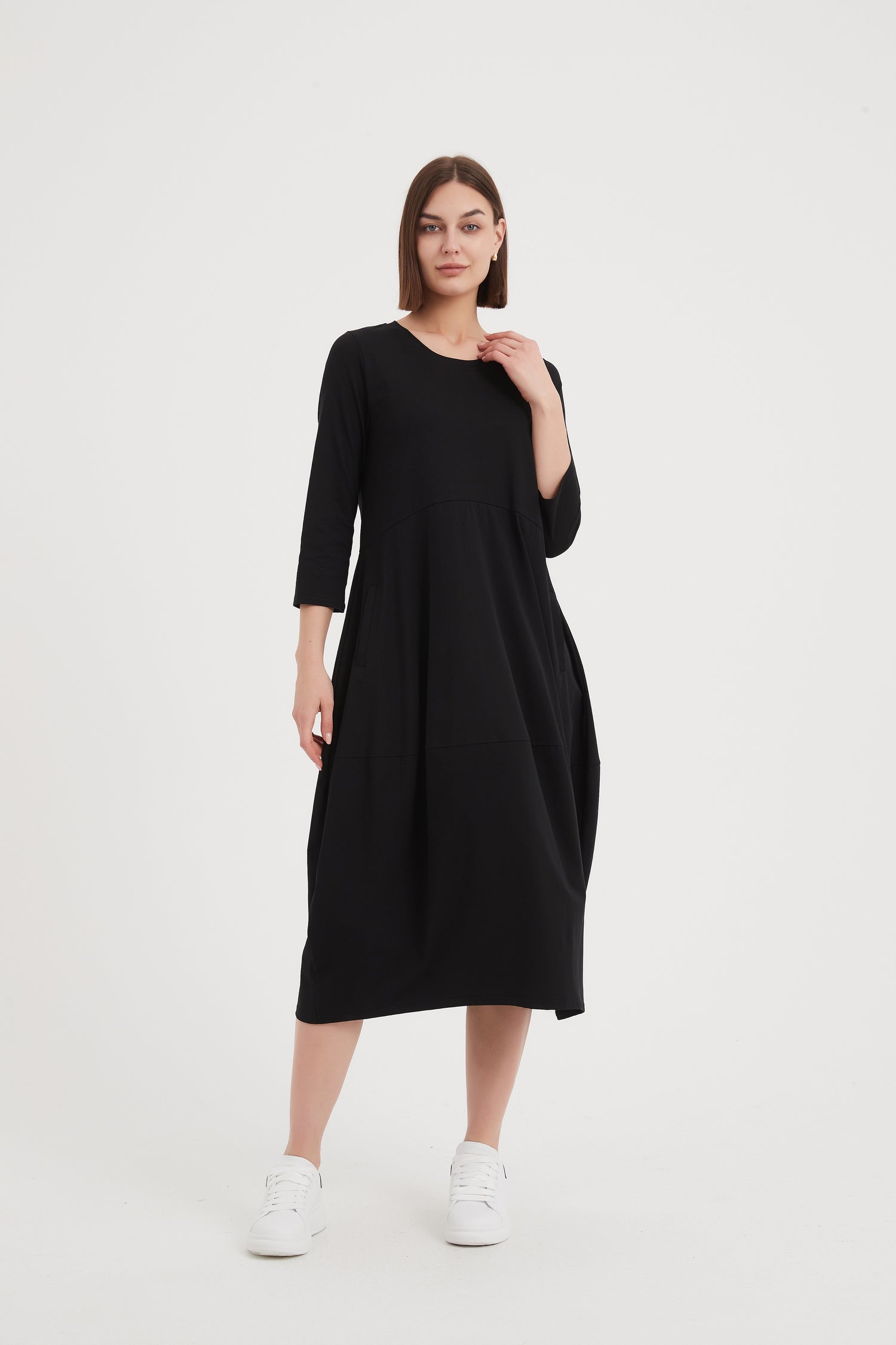 Ovoid Jersey Dress New