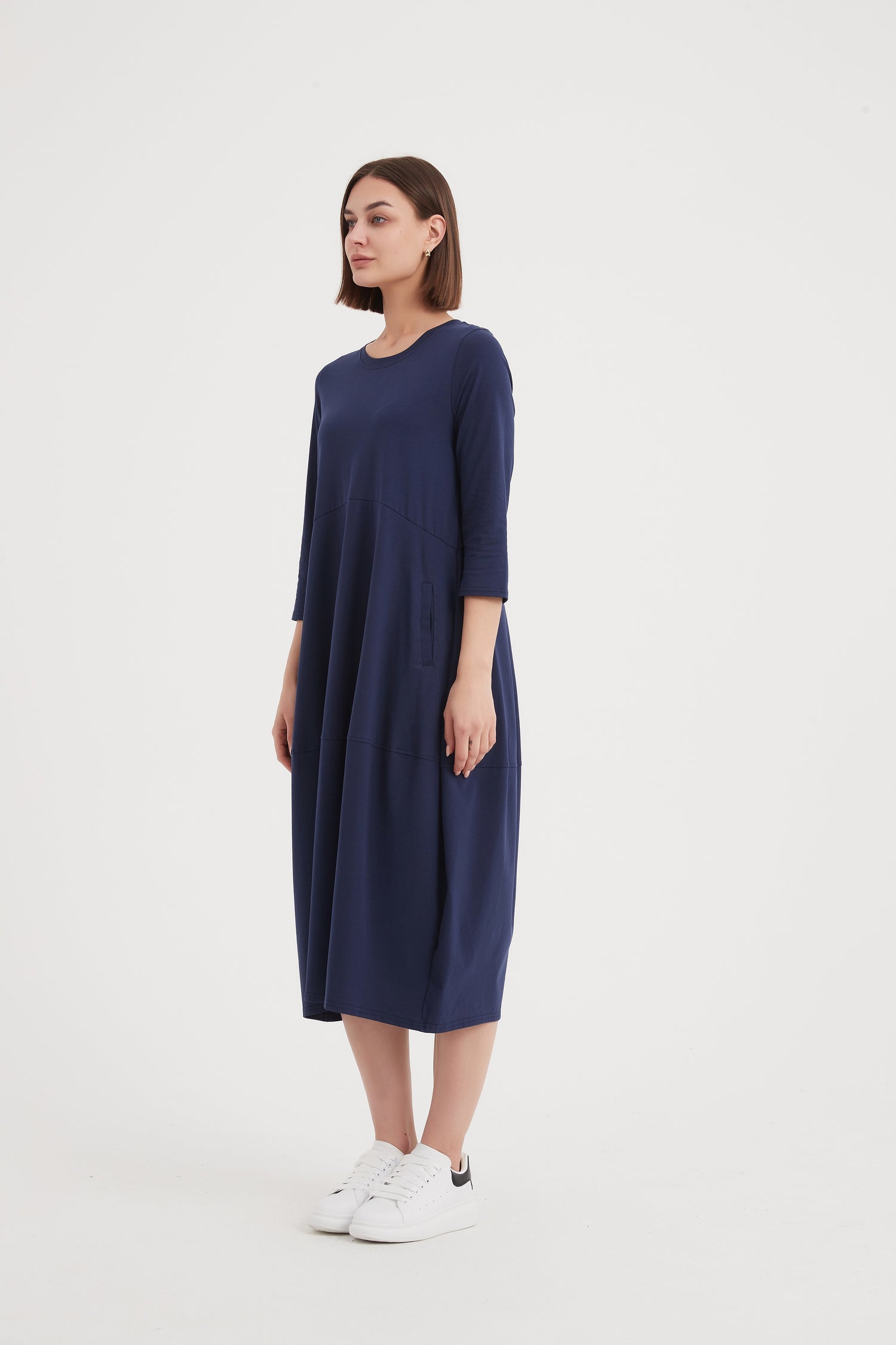 Ovoid Jersey Dress New