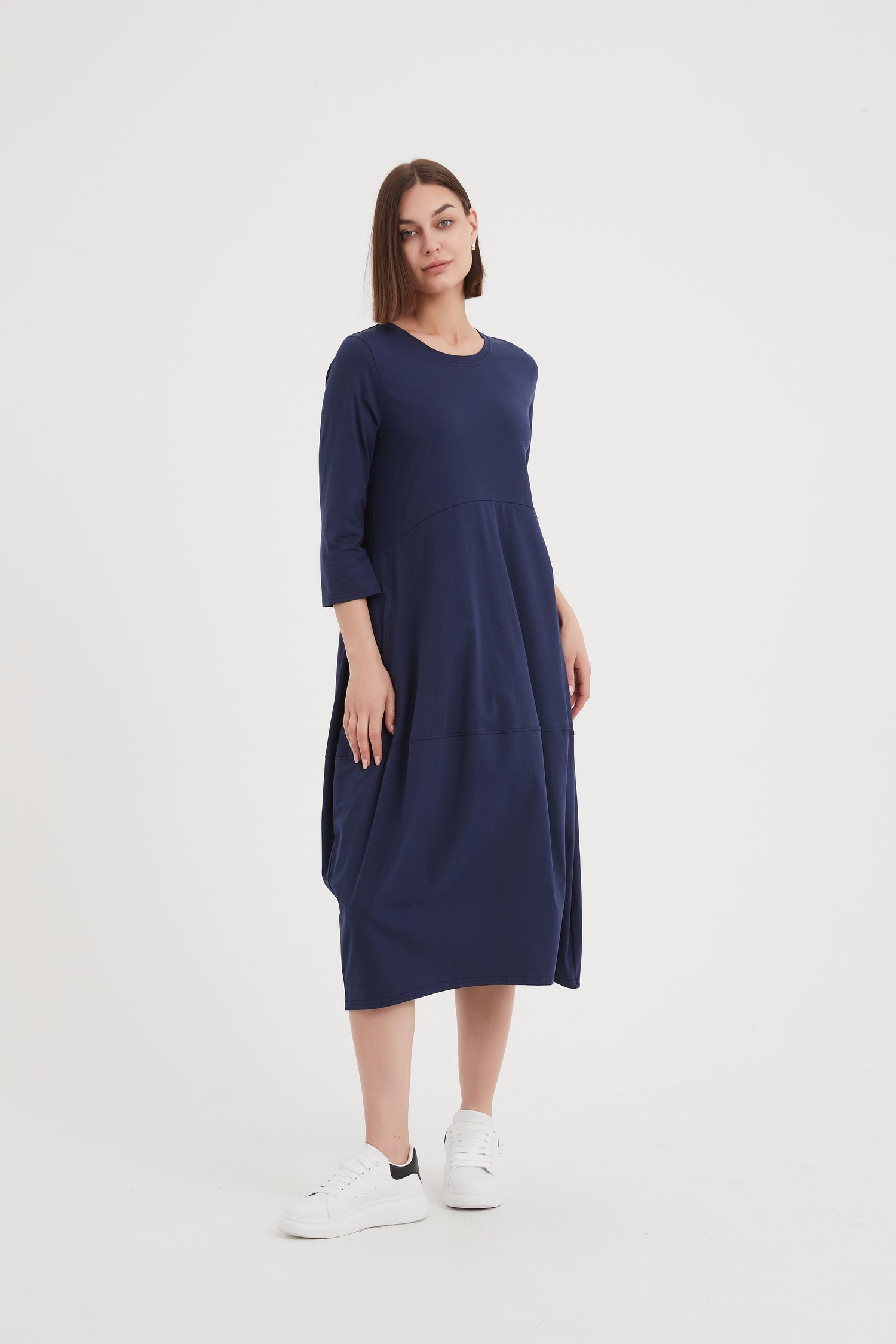 Ovoid Jersey Dress New