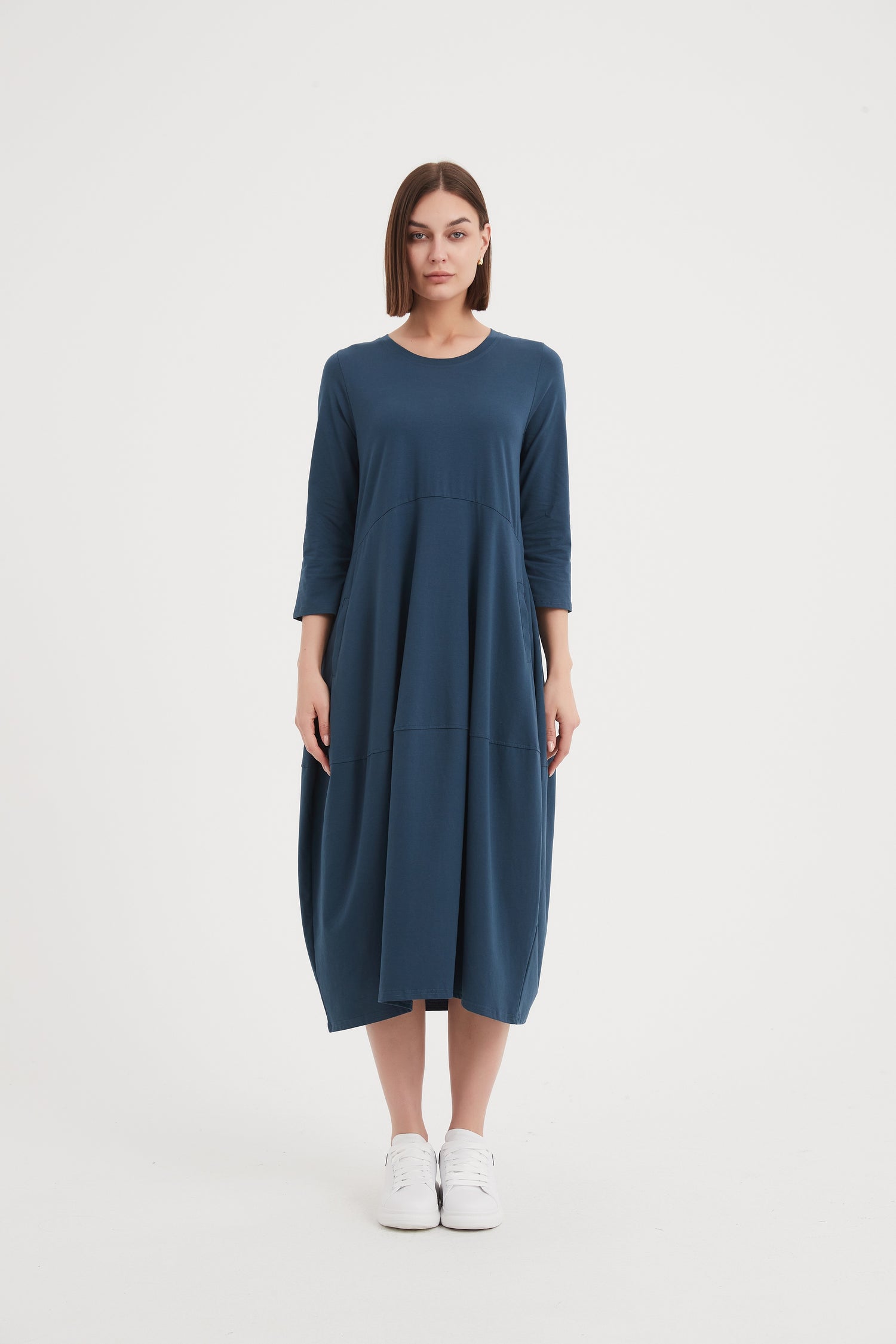 Ovoid Jersey Dress New