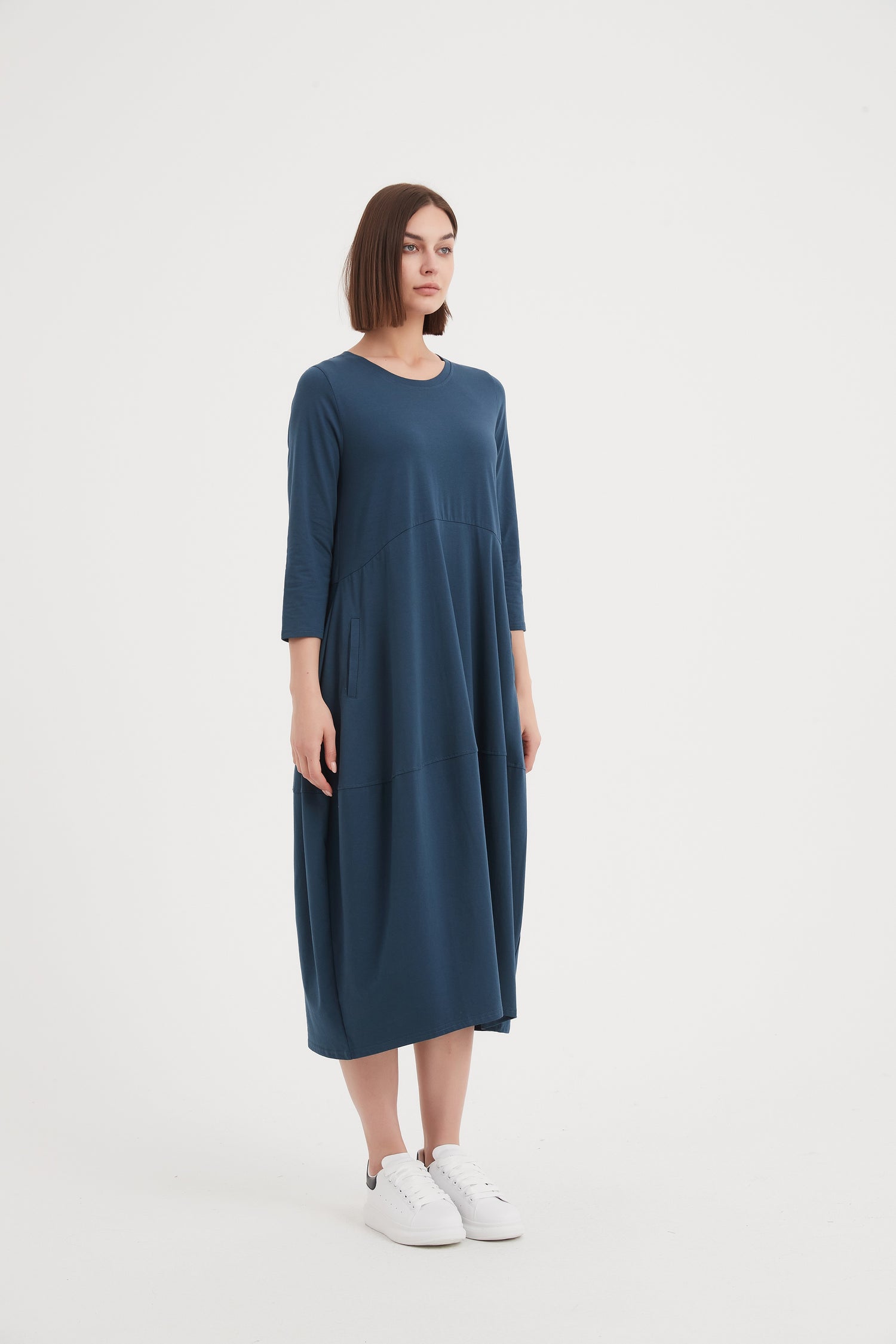 Ovoid Jersey Dress New