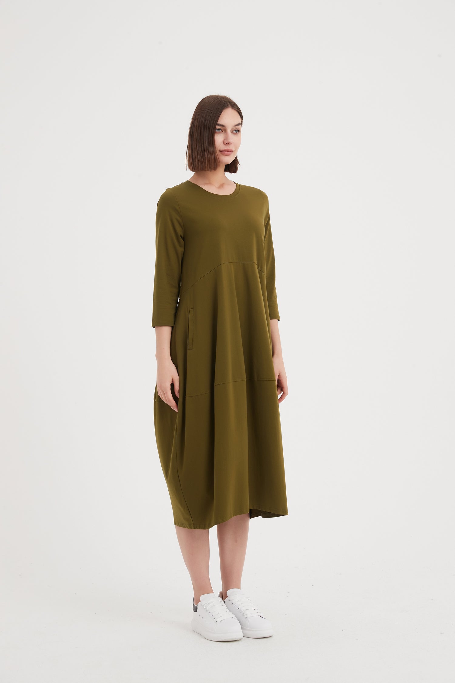 Ovoid Jersey Dress New