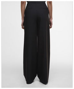 BarbourBarbour International Kaia Wide Leg Trousers BlackClothingBlack - Blue Water Clothing