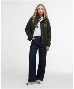 BarbourBarbour Mabel Fleece OliveClothingOlive - Blue Water Clothing