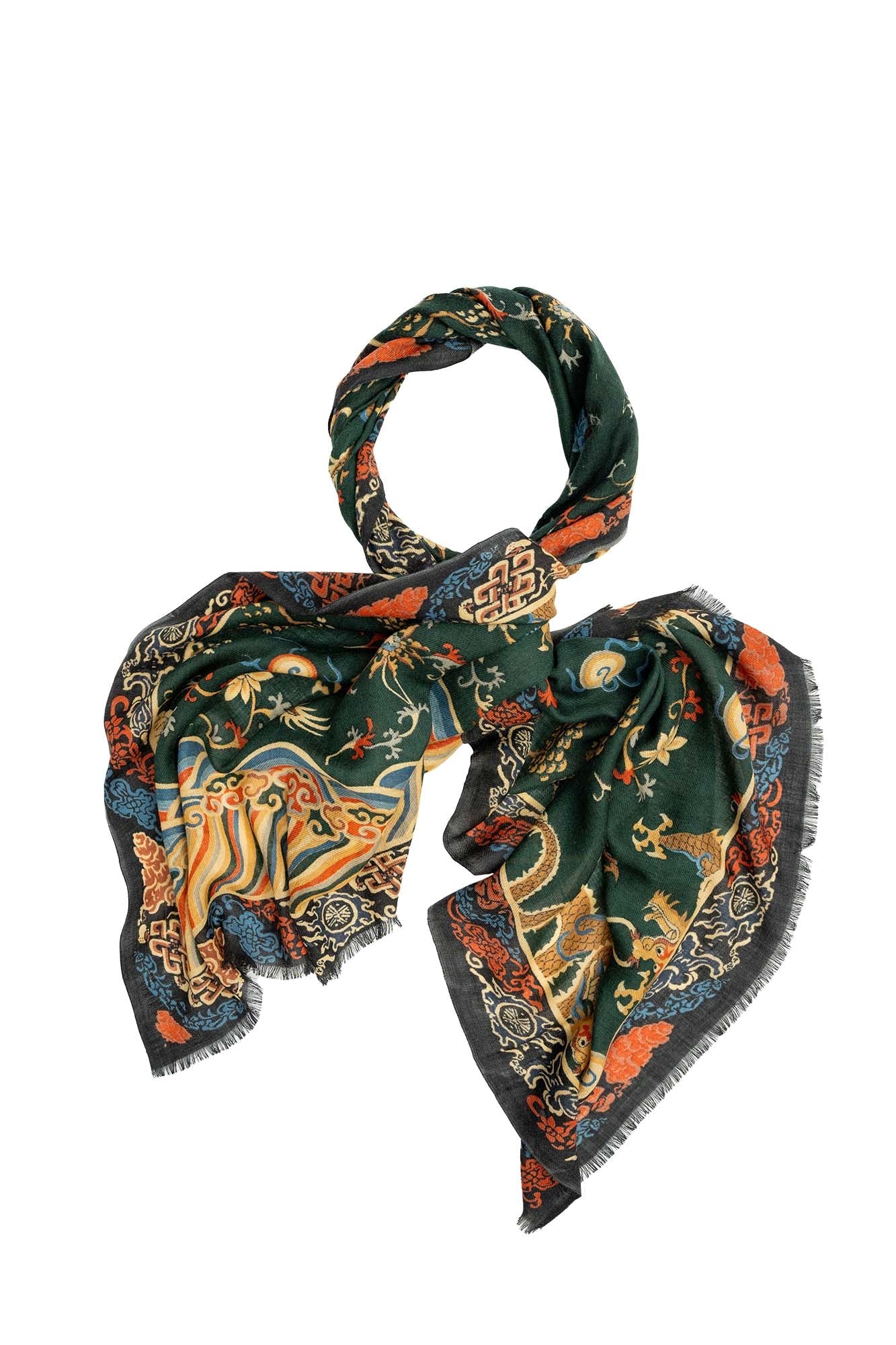 Dragon Wool Scarf