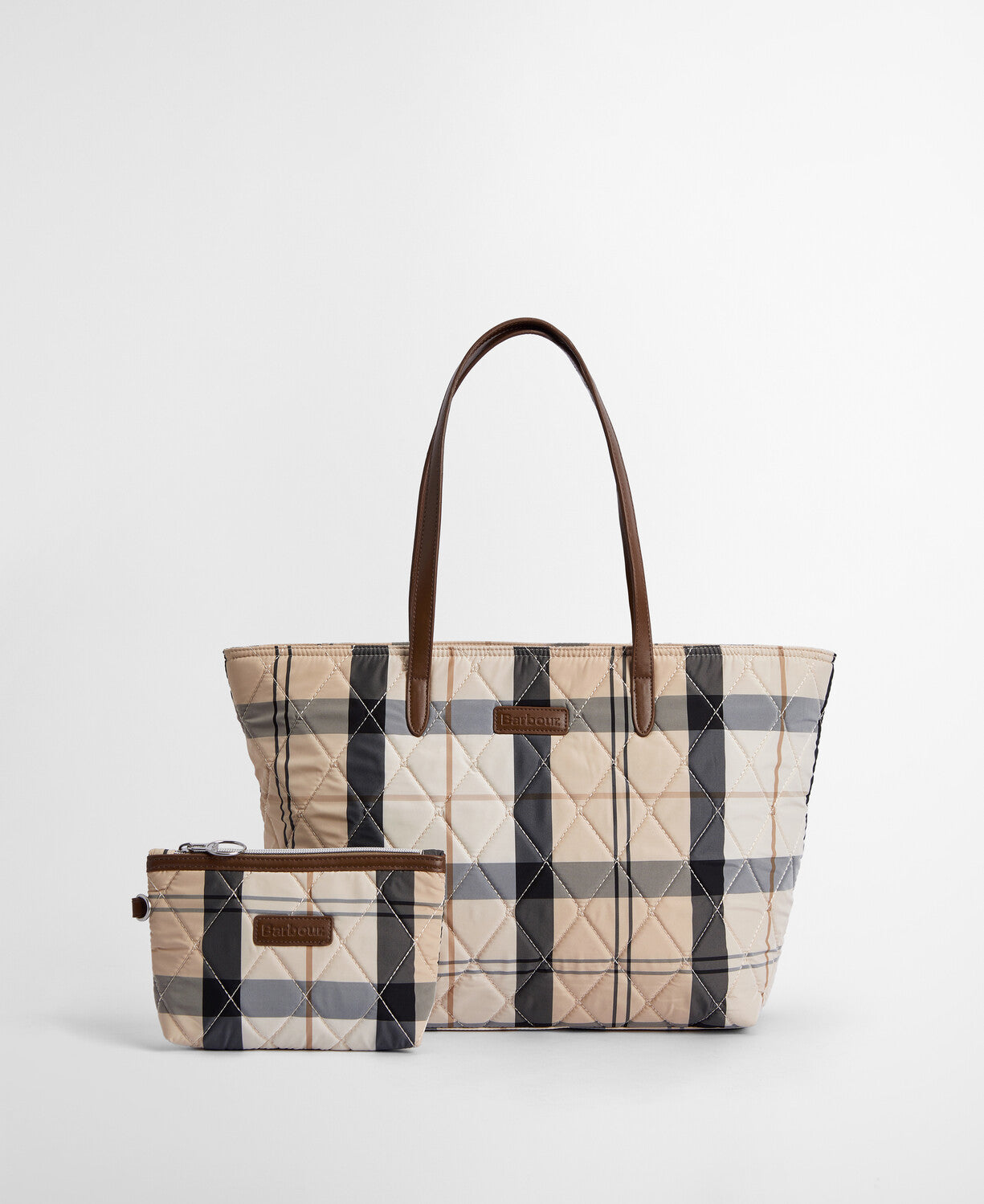 Barbour Wetherham Quilted Tartan Bag