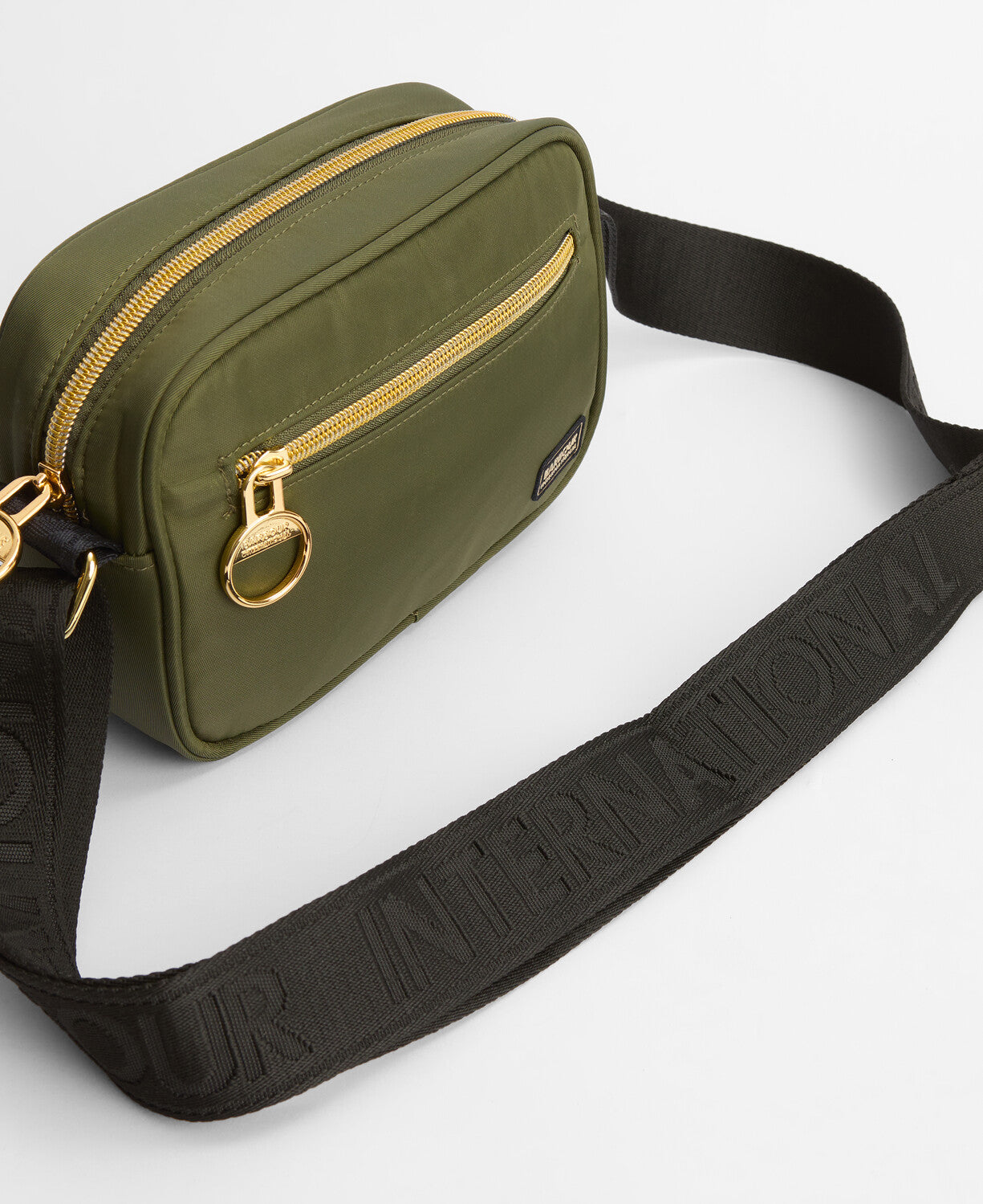 Barbour International Qualify Micro Crossbody Bag