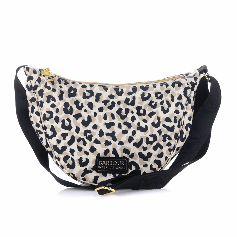 Barbour International Boulevard Sling Bag Jasmine Leopard