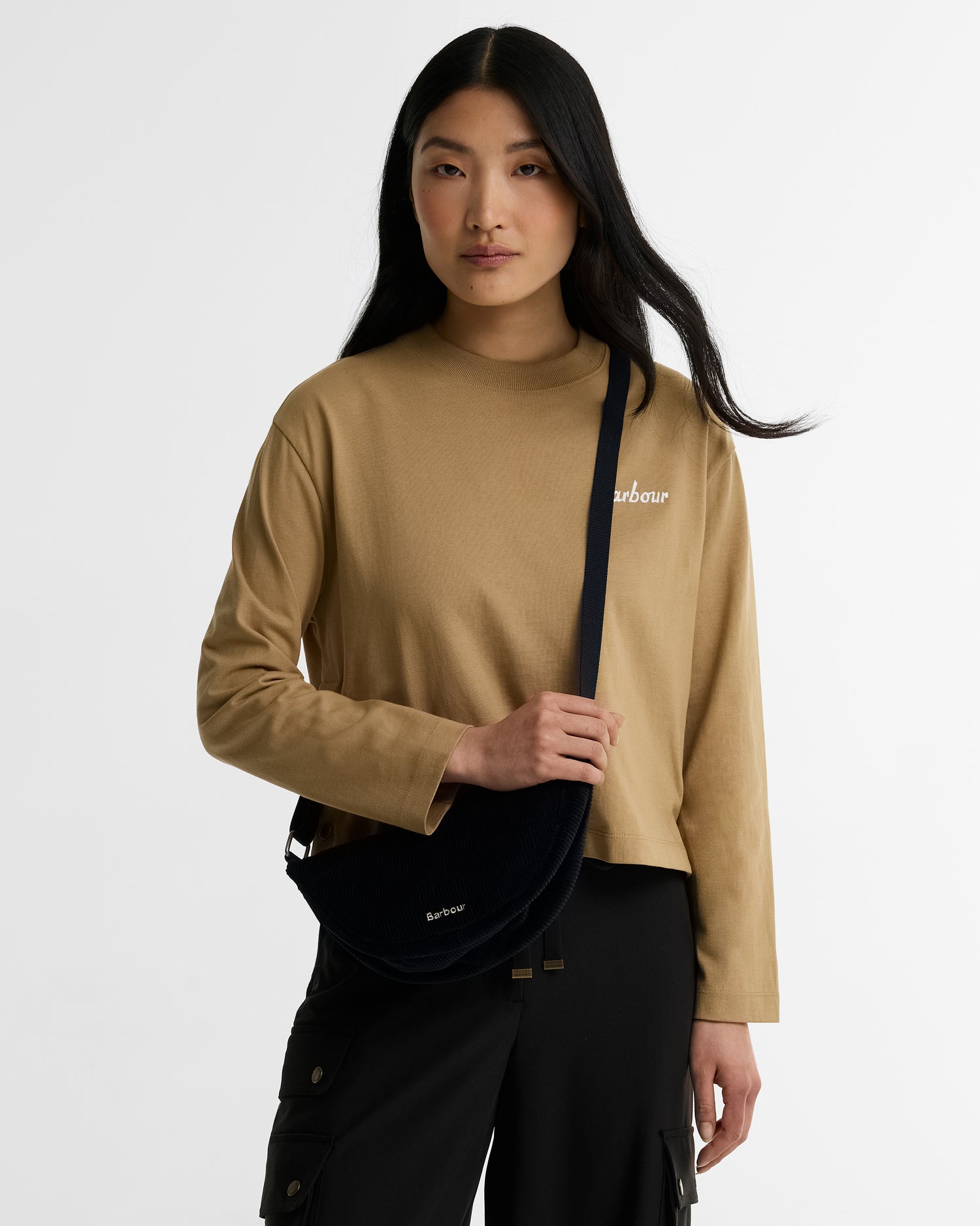 Barbour Mini Mia Cord Sling Bag