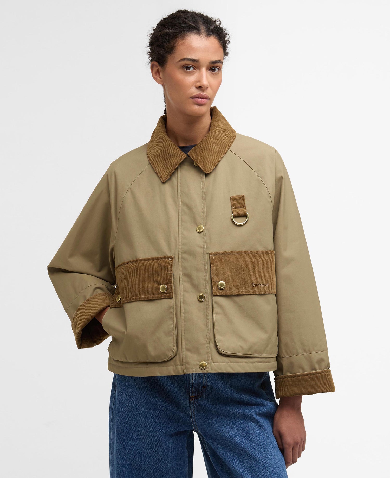 Barbour Phoebe Casual Jacket Military Brown