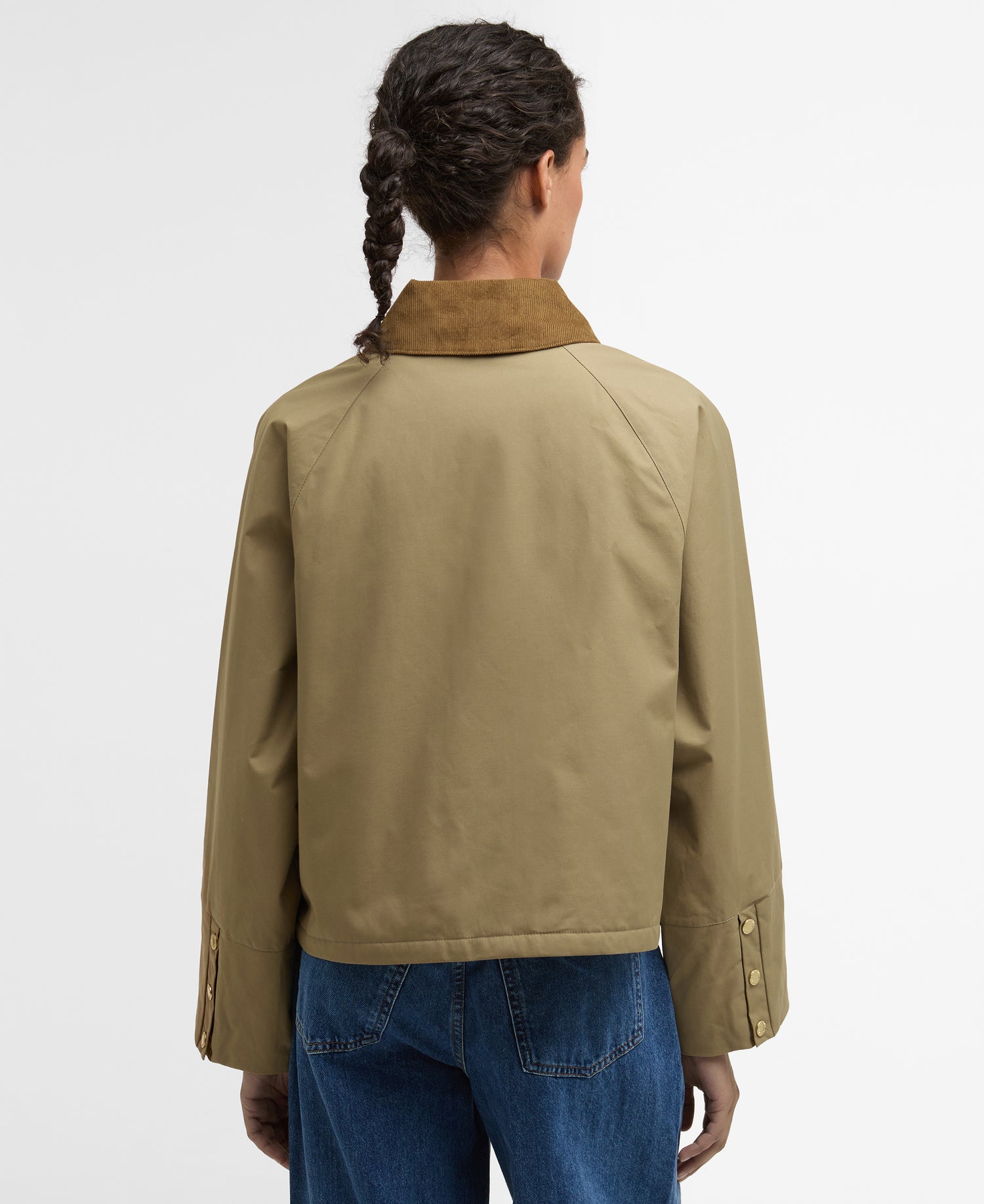Barbour Phoebe Casual Jacket Military Brown