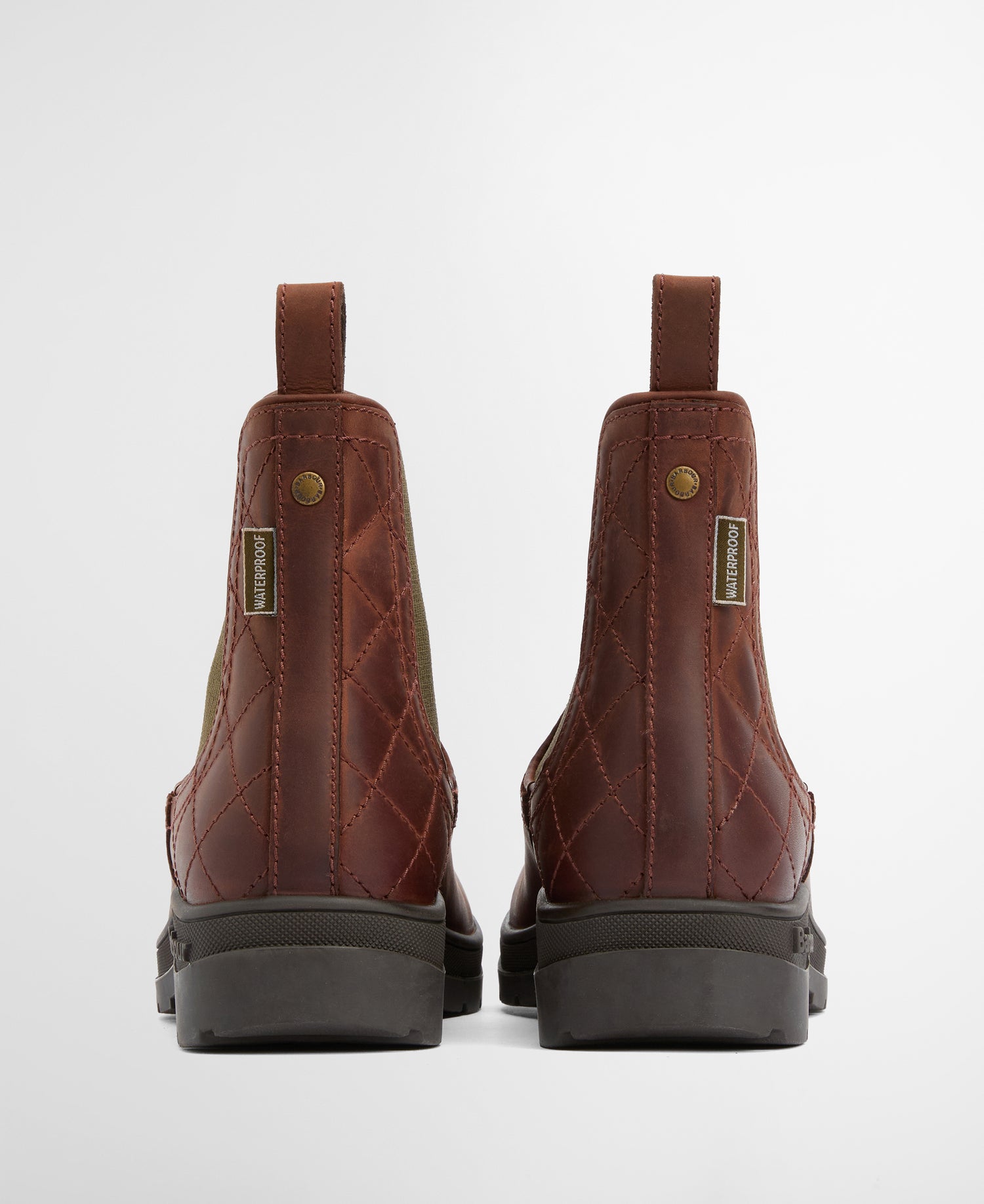 Barbour Amble Chelsea Boot Mahogony