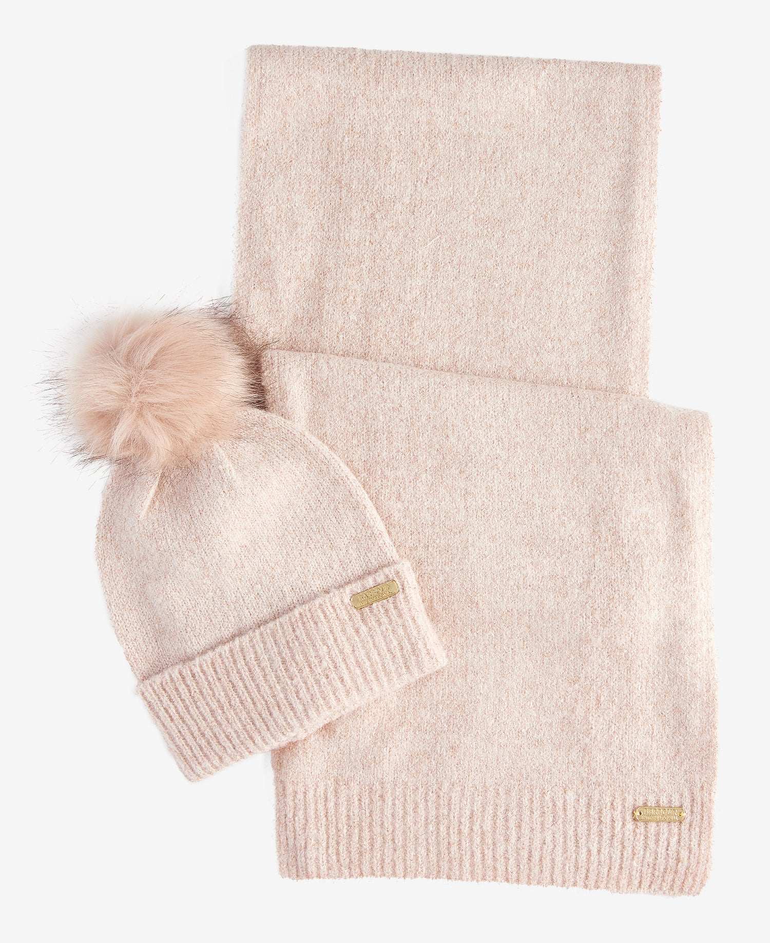 Barbour international Sparkle Beanie & Scarf Gift Set