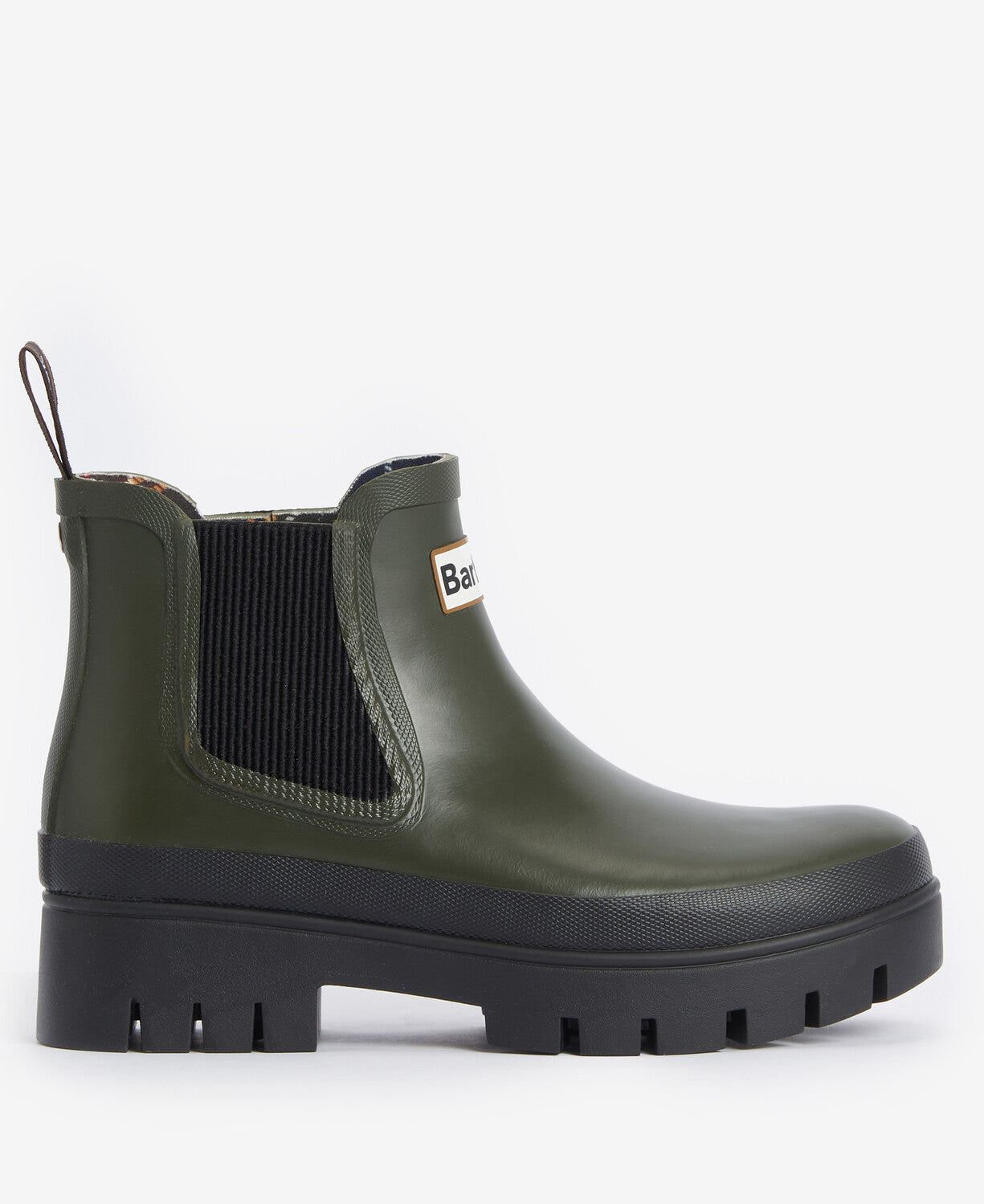 Barbour Halton Chelsea Welly Olive