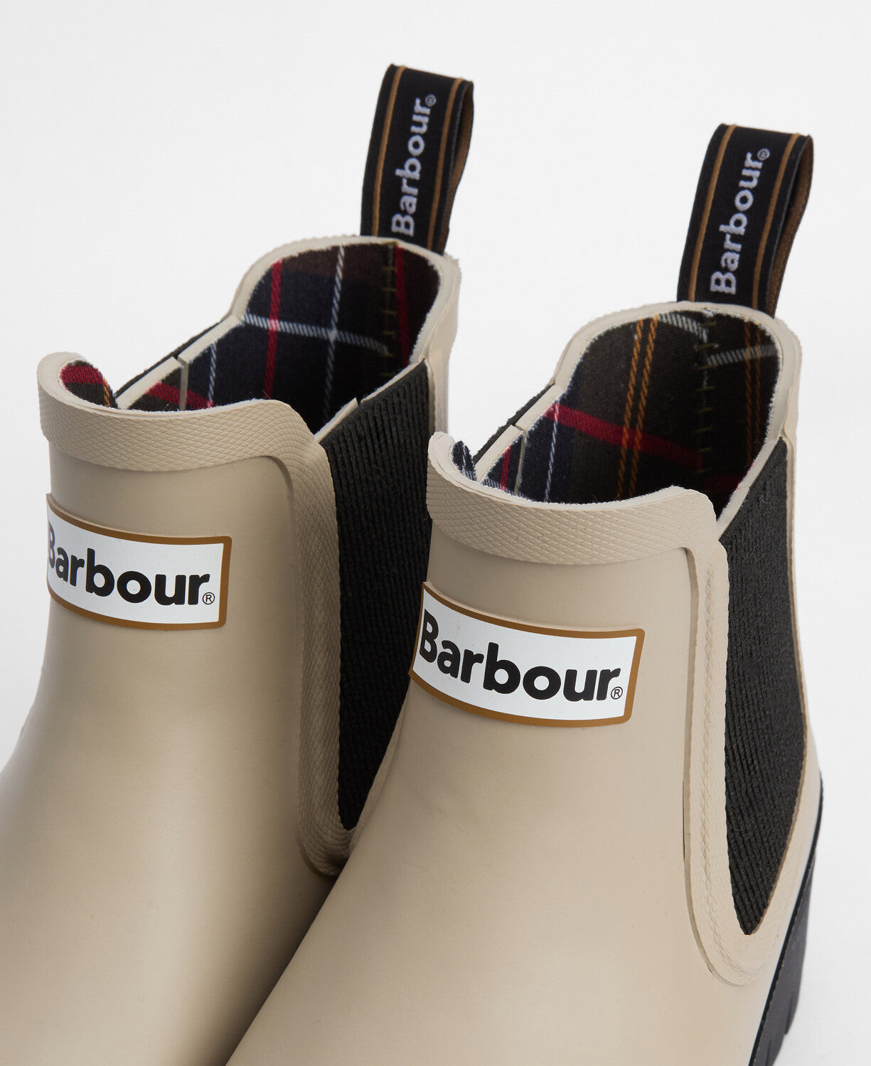 Barbour Halton Chelsea Welly Light Sand