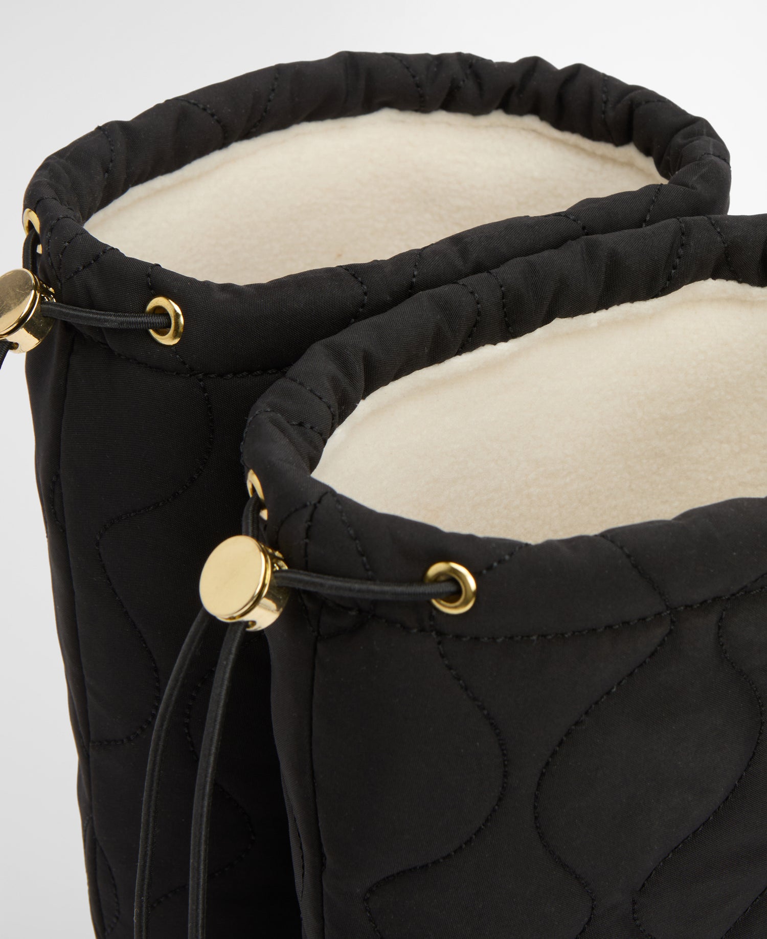 Barbour Marnie Quilted Tall Welly Black