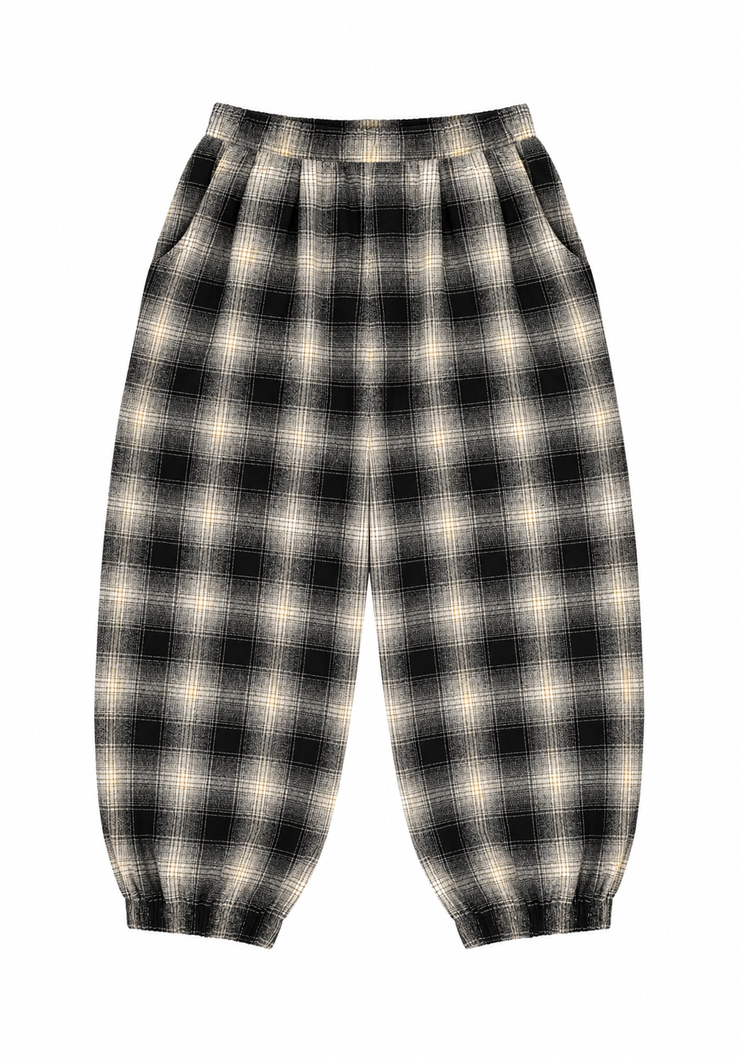 Luukaa Mia Check Stretch Trousers